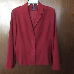 Ann Taylor Stretch lined wool blend blazer